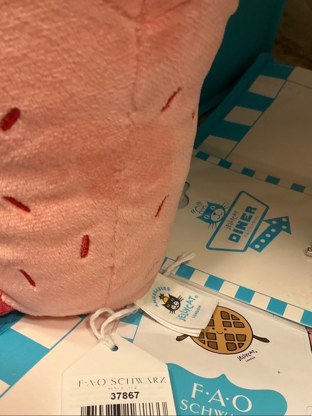 Jellycat new tags
